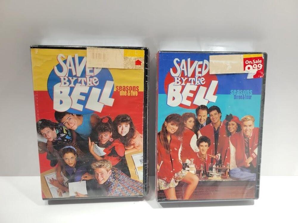 Saved By The Bell Seasons 1-4 DVD Lot TV Comedy Family NBC Full Screen NTSC